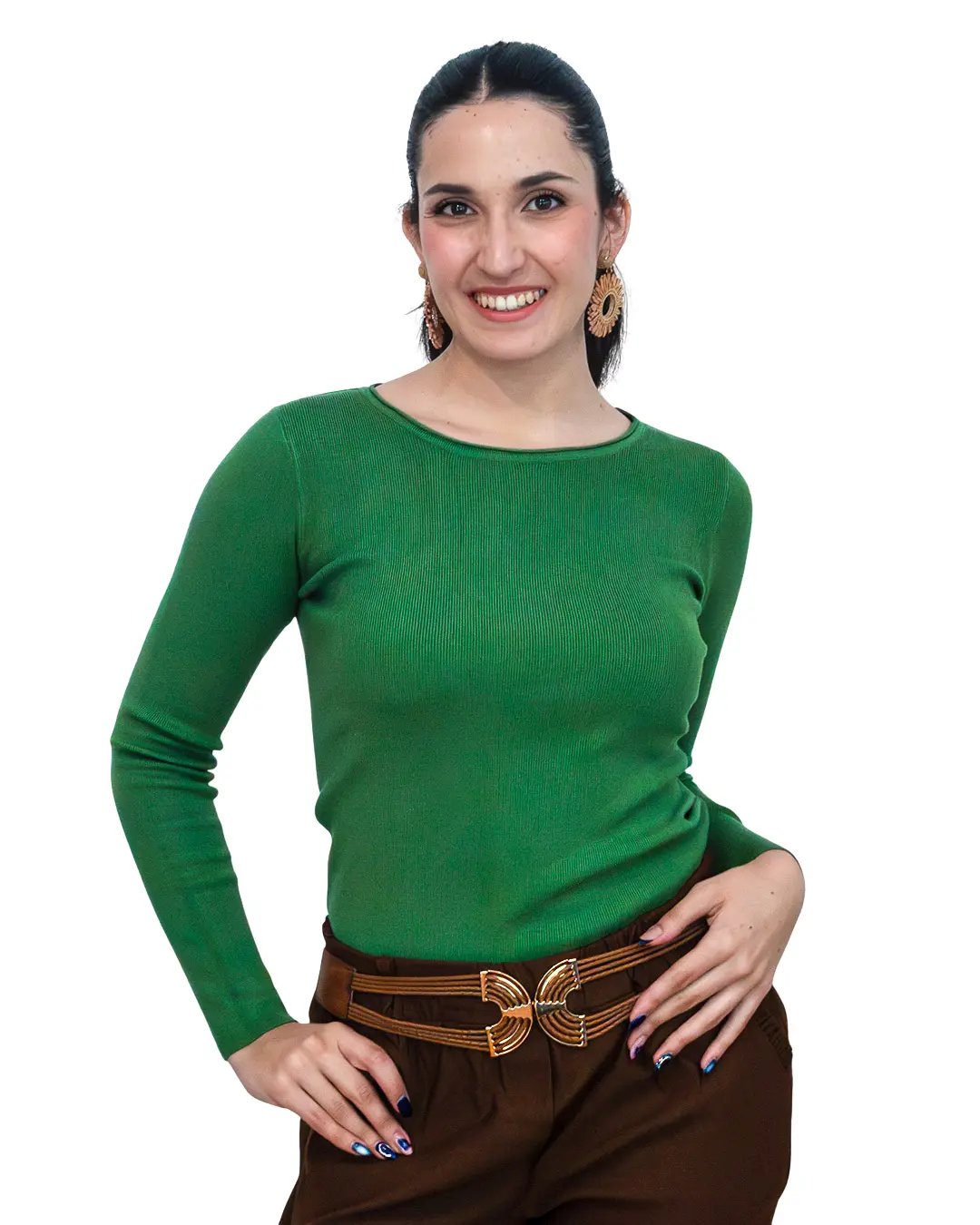 Sweaters Básico cuello redondo