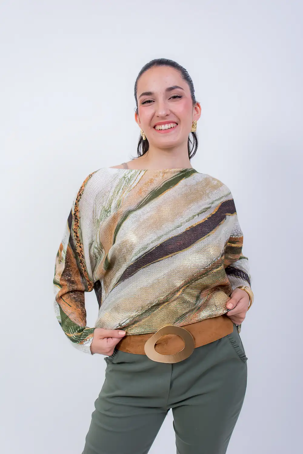 Sweater hilo estampado