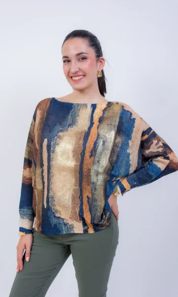Sweater hilo estampado