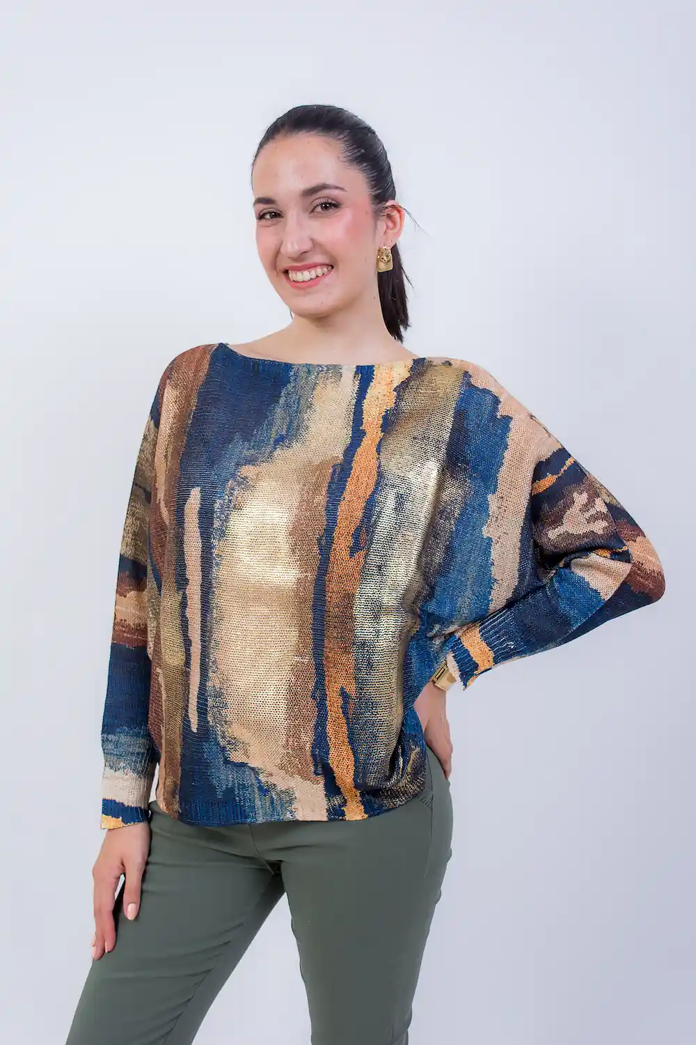 Sweater hilo estampado