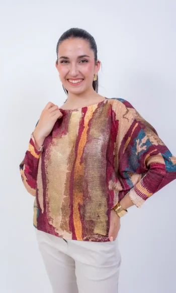 Sweater hilo estampado