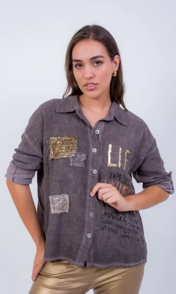 Blusa camisera life