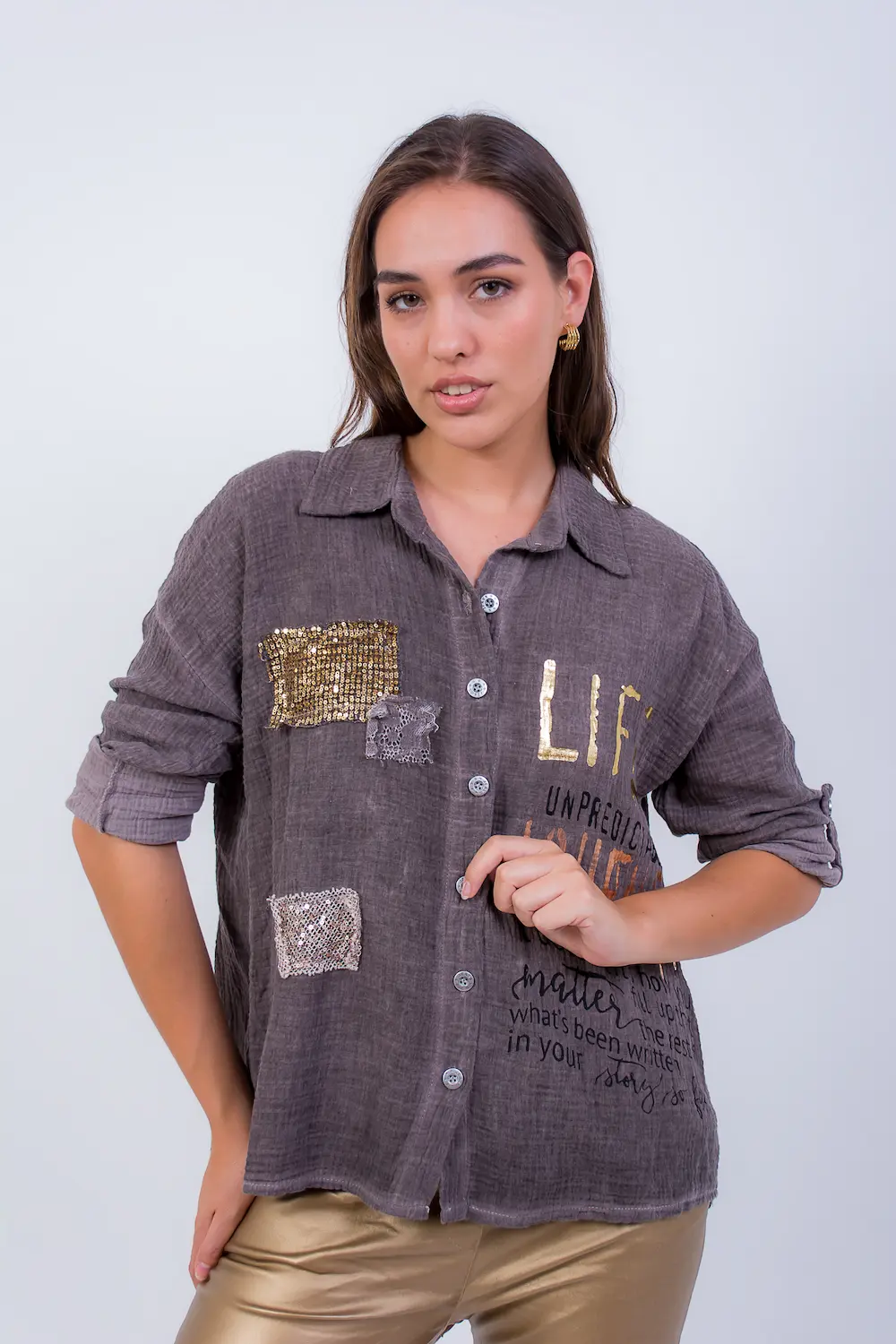 Blusa camisera life