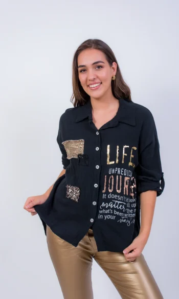 Blusa camisera life