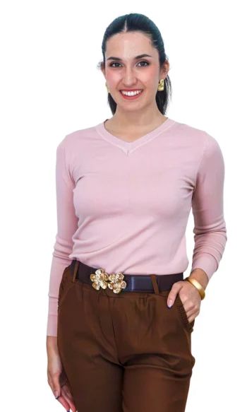 Sweaters Básico cuello en V