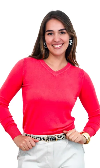 Sweaters Básico cuello en V