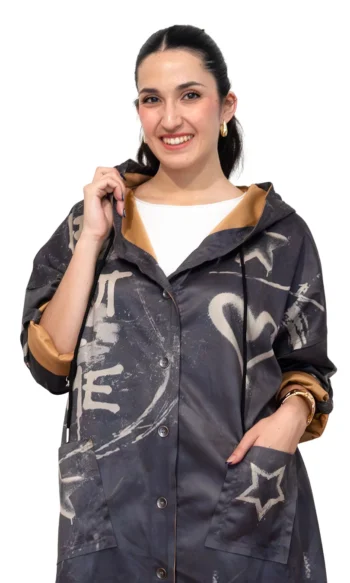 Chaqueta Larga Urban con capucha
